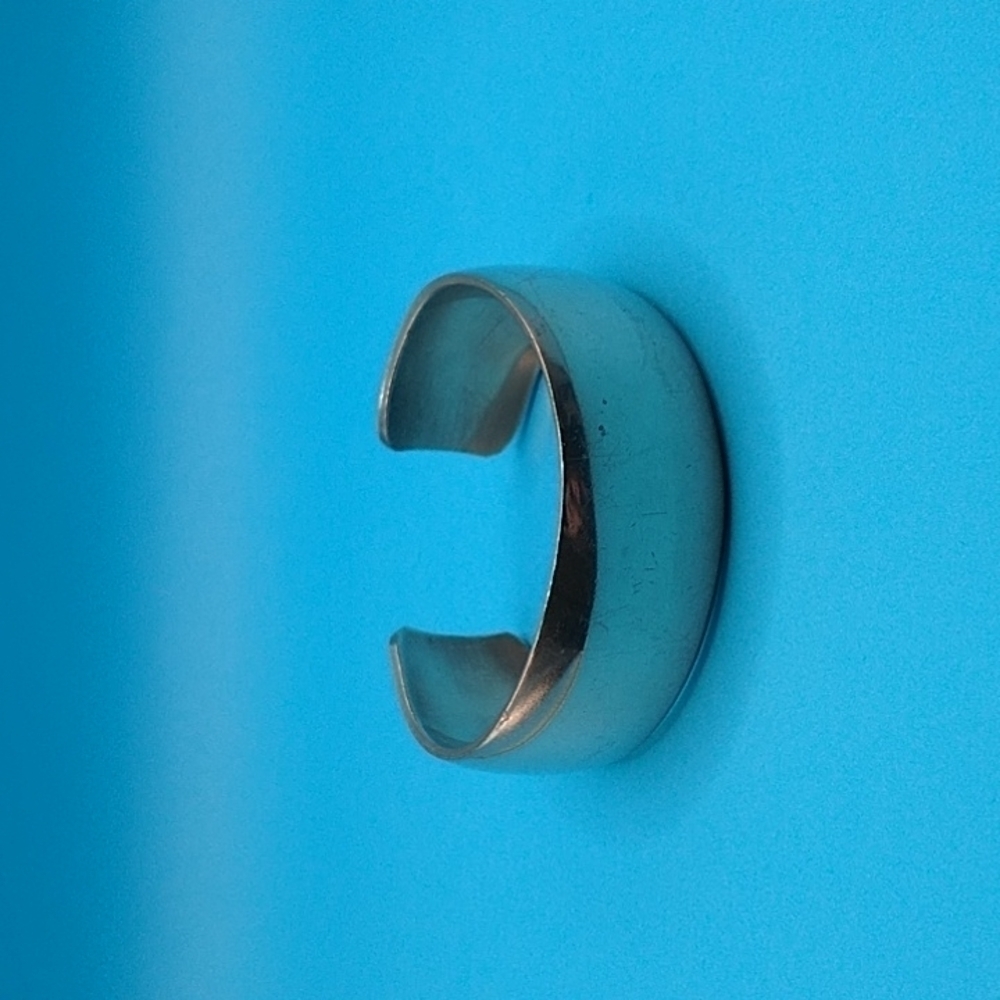 Pewter Solid Cuff Bracelet - image 1